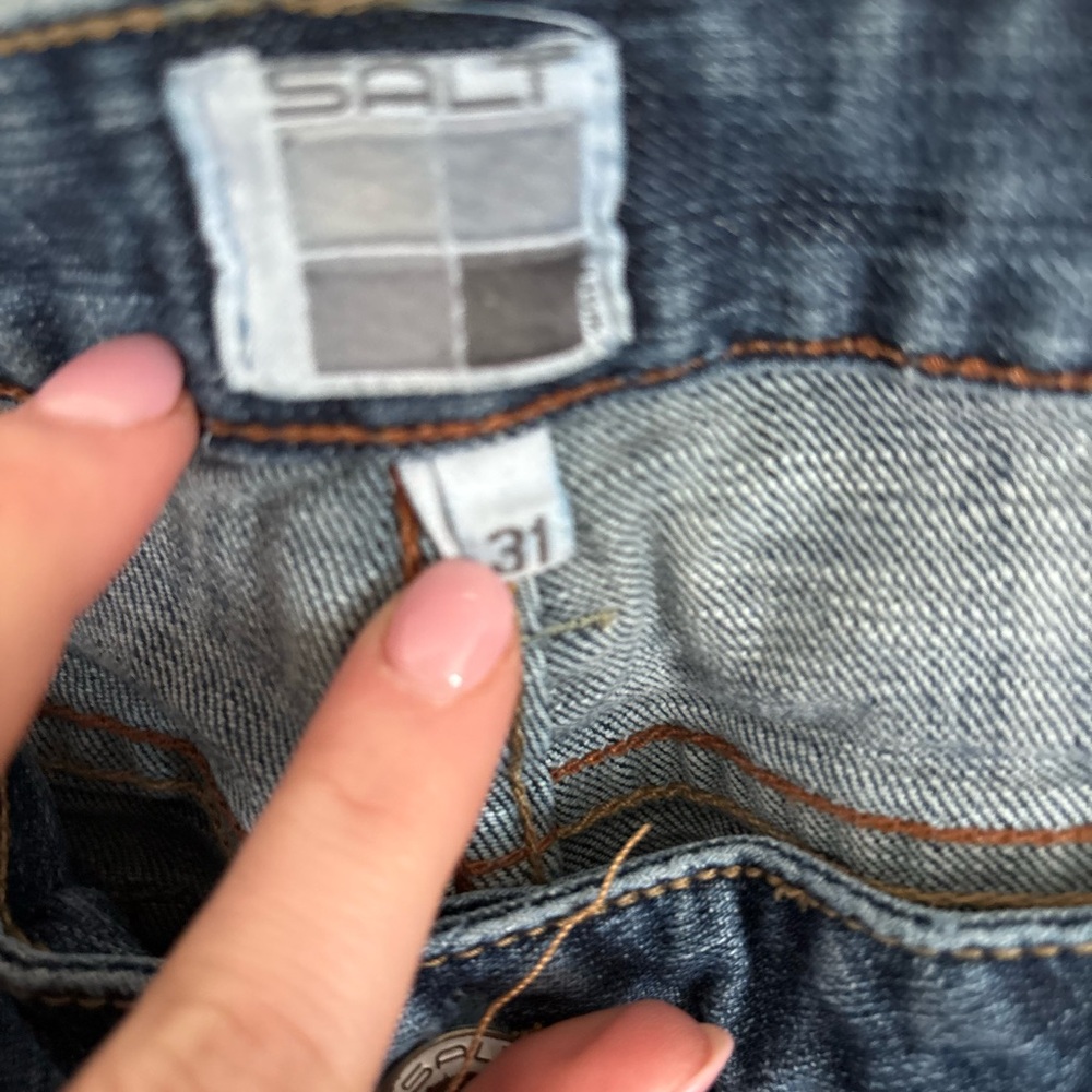Salt Blue Denim bootcut Jeans - Picture 2 of 6
